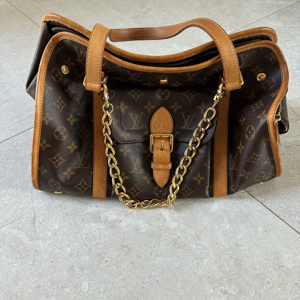 Louis Vuitton Brown Monogram Handbag